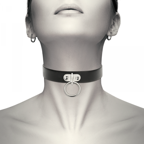 Colier Coquette Chic Desire Vegan Leather Necklace Woman Fetish Accessory [3]