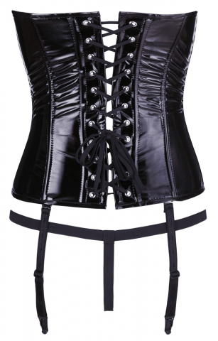 Corset Black Level Vinyl Corset [2]