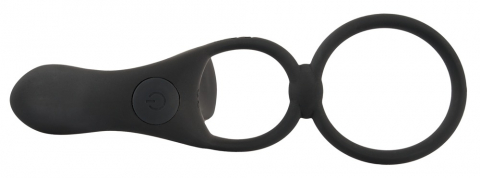 Inel Vibrator Penis Testicule Barbati Black Velvets Couple´s Vibrator [3]