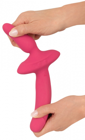Vibrator Cuplu Couples Choice 2in1 Vibrator Butt Plug [5]