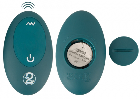 Set Vibrator Cuplu Couples Choice RC 3 in 1 Vibrator [11]