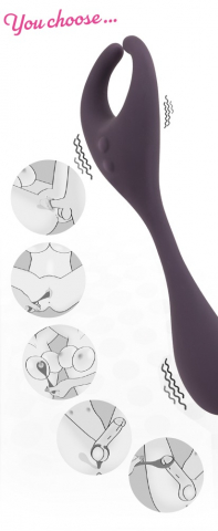 Vibrator Cuplu Couples Choice Remote Controlled Couple's Vibrator [11]