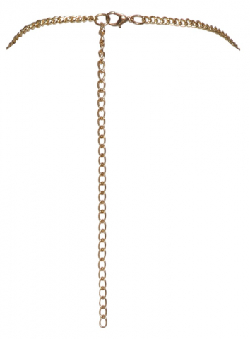 Crop Metalic Auriu Femei Metal Top Cottelli ACCESSOIRES Metal Top [2]