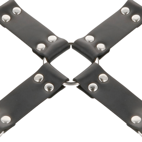 Catuse Maini Glezne Piele Darkness Lather handcuffs for foot and hands black [8]