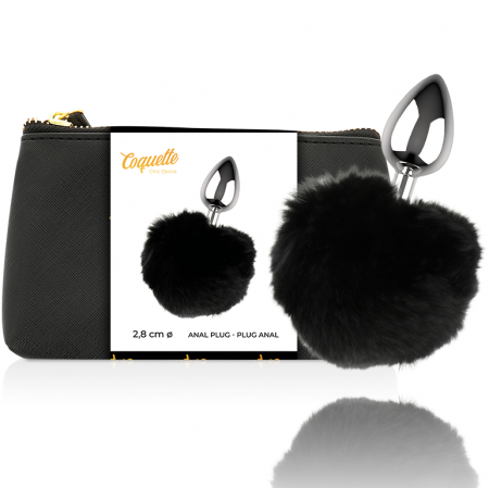 Buttplug Dildo Anal Coquette Chic Desire Anal Butt Plug Bunny Tail [1]