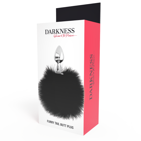 Buttplug Dildo Anal Darkness Extra Feek Bunny Tail Butt Plug 7cm [2]