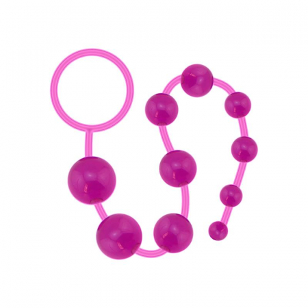 Jucarii sex anal - Dildo Anal Latetobed G Flex Bendable Thai Anal Beads Pink