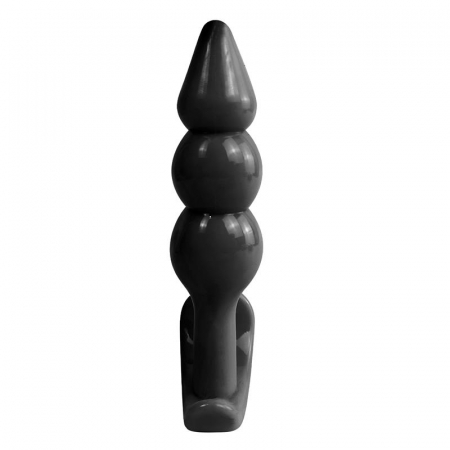 Buttplug Dildo Anal Latetobed Gevil Anchor Butt Plug Black 11 cm [5]