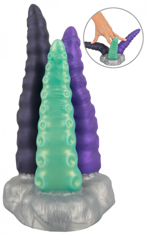 Jucarii Sexuale - Dildo Beasty Cocks Triple Tentacle