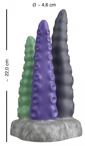 Dildo Beasty Cocks Triple Tentacle [8]