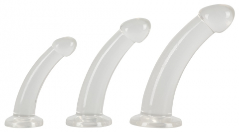 Jucarii Sexuale - Dildo Crystal Anal Training Set v3
