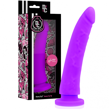Dildo Realist - Dildo Delta Club Toys Dong Purple Silicone 17 cm