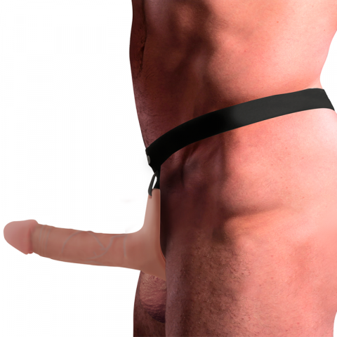 Jucarii Sexuale - Dildo Intense Hollow harness with silicone dildo