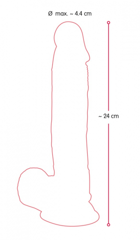 Dildo Nature Skin Medium Dildo [7]