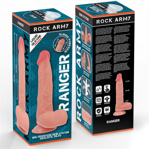 Dildo Realist Rockarmy Liquid silicone ranger 22 cm [7]