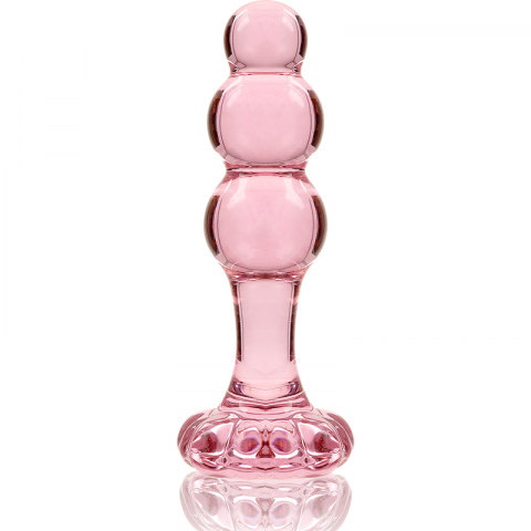 Dildo Sticla NEBULA SERIES BY IBIZA Model 1 anal plug borosilicate glass 10.5 cm [1]