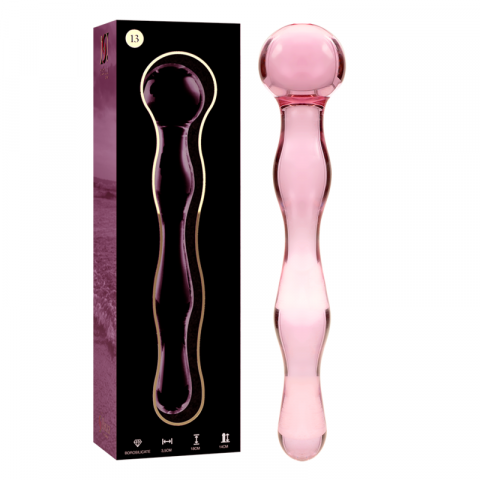 Dildo Sticla NEBULA SERIES BY IBIZA Model 13 dildo borosilicate glass 18 cm [4]
