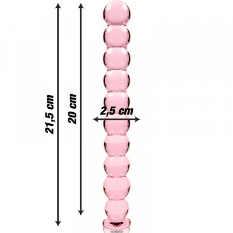 Dildo Sticla NEBULA SERIES BY IBIZA Model 22 dildo borosilicate glass 21.5 cm [2]