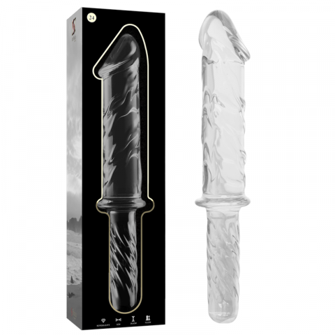 Dildo Sticla NEBULA SERIES BY IBIZA Model 24 dildo borosilicate glass 28.5 cm [1]