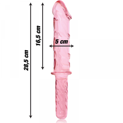Dildo Sticla NEBULA SERIES BY IBIZA Model 24 dildo borosilicate glass 28.5 cm [4]