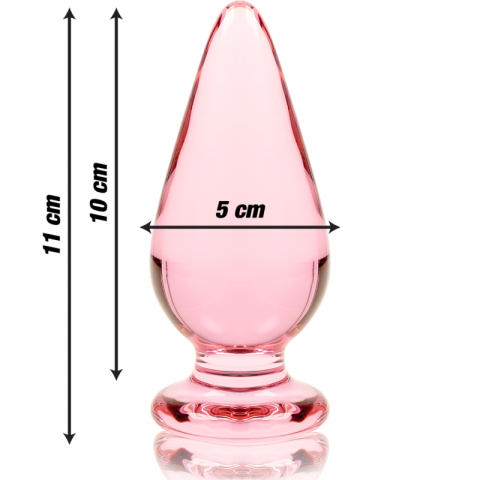 Dildo Sticla NEBULA SERIES BY IBIZA Model 4 anal plug borosilicate glass 11 cm [3]