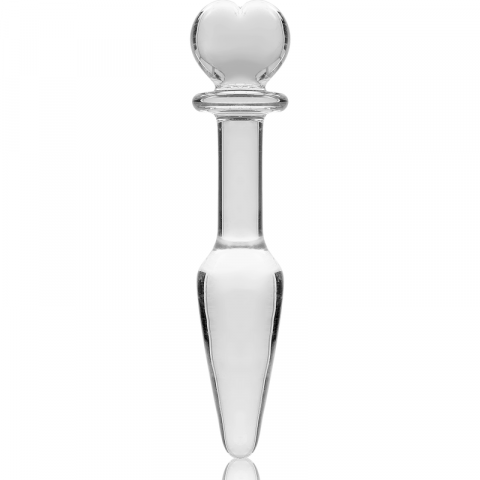 Dildo Realist - Dildo Sticla NEBULA SERIES BY IBIZA model 7 anal plug borosilicate glass 13.5 cm