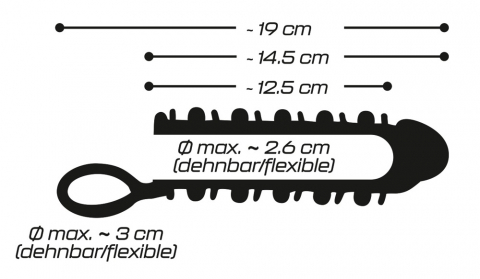 Extensor Penis Crystal Penis Sleeve [8]