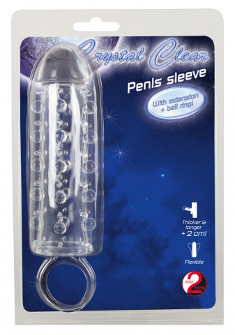 Prelungitor Penis - Extensor Penis Crystal Penis Sleeve