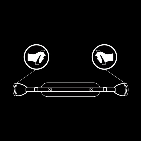 Ham Fetish Submissive Bondage Doggy style harness with noprene lining [2]