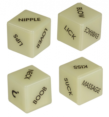 Zaruri Erotice Glow in the Dark Love Dice [3]