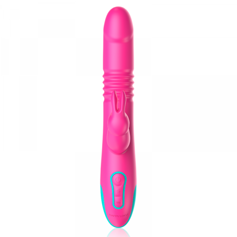 Vibrator Tripla Stimulare Happy Loky Donald triple stimulation: anal, g-spot clitoral watchme [4]