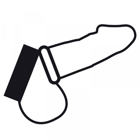 Inel Penis Testicule Darkness Metal ring for the penis and testicles [2]