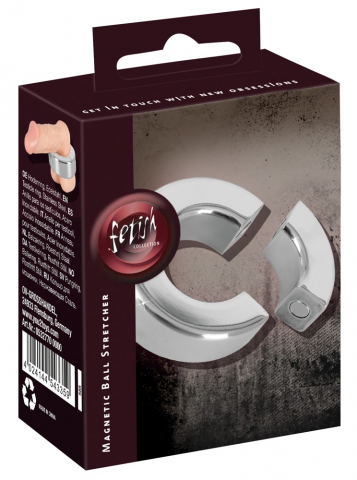 Inel Vibrator Penis Testicule Barbati Fetish Collection Magnetic Ball Stretcher [7]