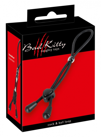 Inel Vibrator Penis Testicule Barbati Bad Kitty Cock & Ball Loop [4]