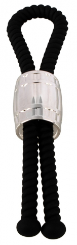 Inel Vibrator Penis Testicule Barbati Rebel Heavy Rope Cock Strap [2]