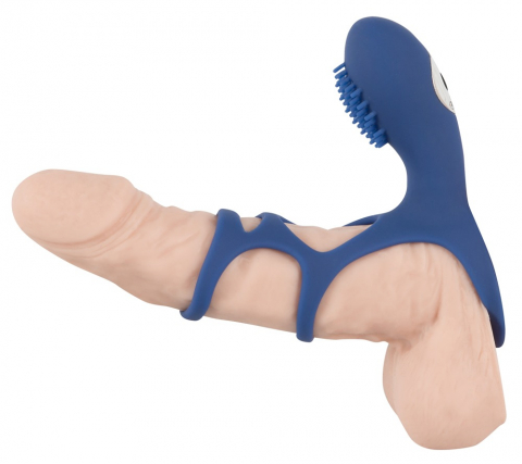 Jucarii Sexuale - Inel Vibrator Penis Testicule Barbati Sweet Smile Rechargeable Couple Sleeve