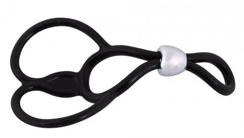 Inel Vibrator Penis Testicule Barbati You2Toys Triple Ball and Cock Ring [2]