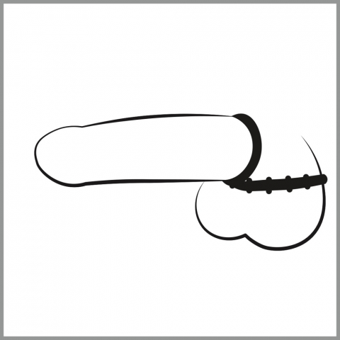 Inel Vibrator Penis Testicule Barbati You2Toys Steely Cockring [5]
