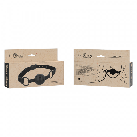 Calus Intense Fetish Vegan Leather Ball Gag [3]