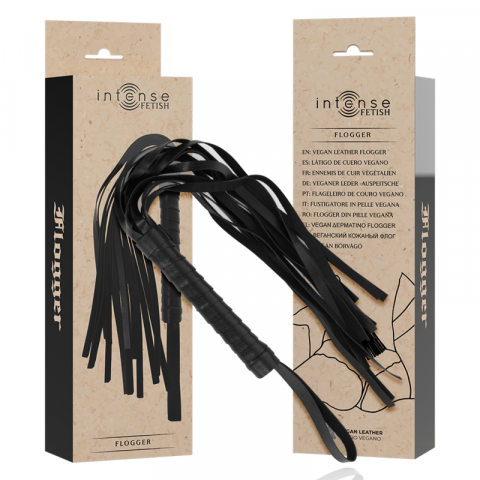 Bondage BDSM - Bici Intense Fetish Vegan Leather Flogger