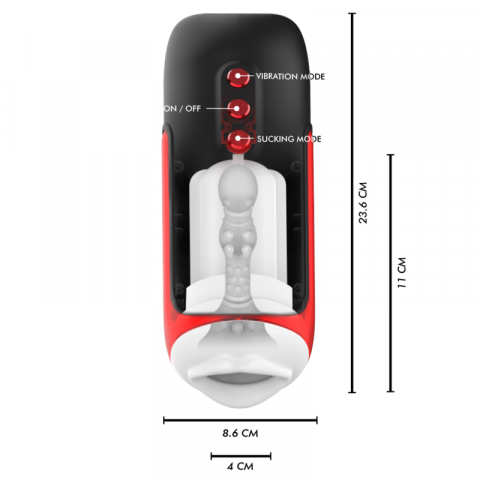 Masturbator Automat Jamyjob Blaze automatic mouth masturbator [6]