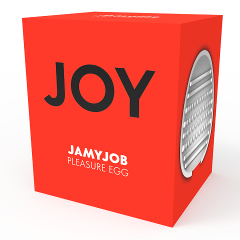 Masturbator Jamyjob Egg masturbator red version discrett [3]