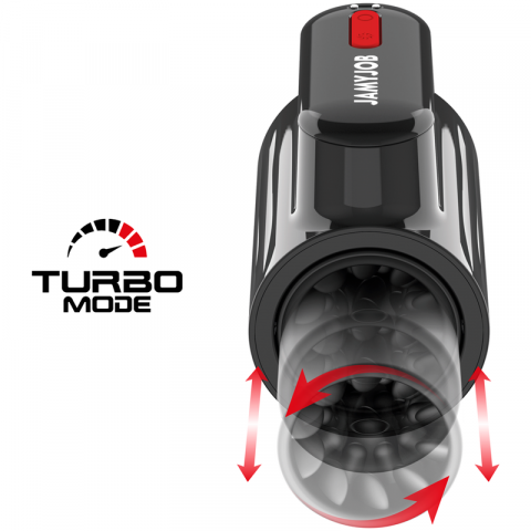 Masturbator Turbo Jamyjob Vortex thrusting and 360 rotate tech turbo mode masturbator [1]