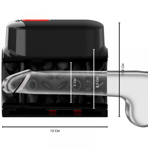 Jucarii Sexuale - Masturbator Turbo Jamyjob Vortex thrusting and 360 rotate tech turbo mode masturbator