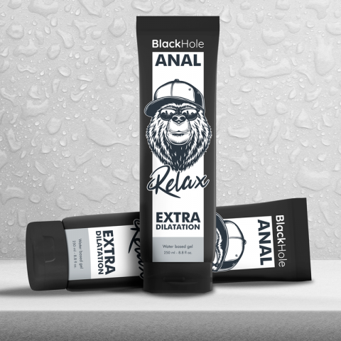 Lubrifiant Anal Black Hole Water Base Gel Anal Dilation 250 ml [6]