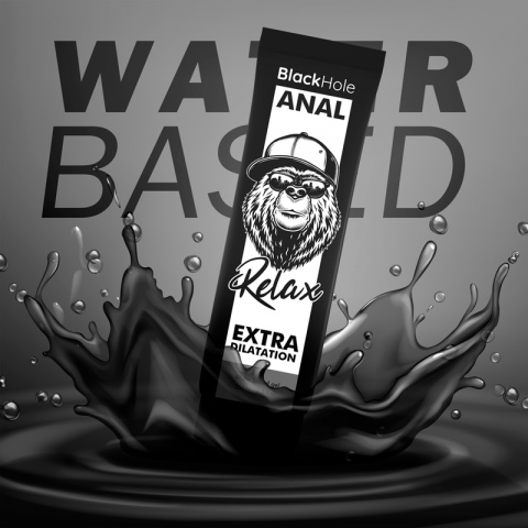 Lubrifiant Anal Black Hole Water Base Gel Anal Dilation 250 ml [5]