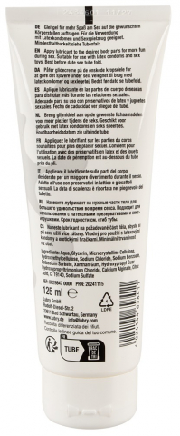 Lubrifiant Vaginal Baza Apa Textura Sperma Just Glide Porn Sperm 125 ml [1]