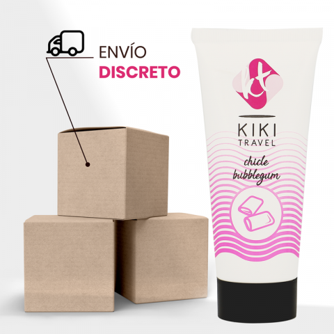 Lubrifiant Baza Apa KIKI TRAVEL Bubblegum lubricant 50 ml [6]