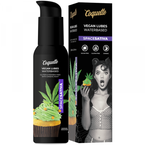 Lubrifiant Coquette Chic Desire Premium experience 100 ml vegan lubes space sativa [1]
