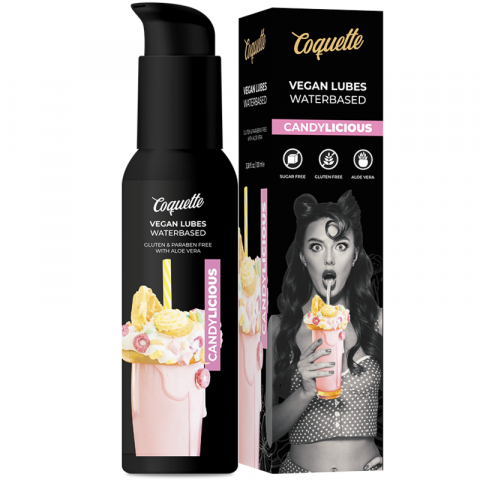 Lubrifiant Baza Apa Coquette Chic Desire Premium experience 100ml vegan lubes candylicious [1]